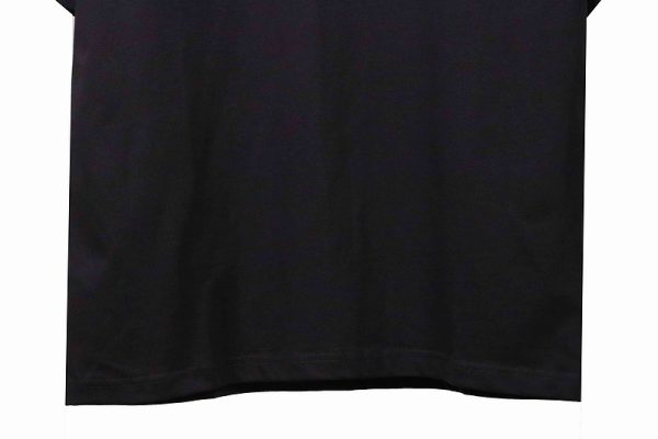 Balenciaga Blurred Coke Printed Short Sleeve Navy - Image 8