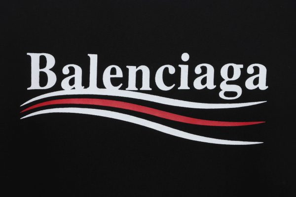 Balenciaga Coke Print Short Sleeve Black - Image 3