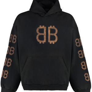 Balenciaga Crypto BB-print hoodie