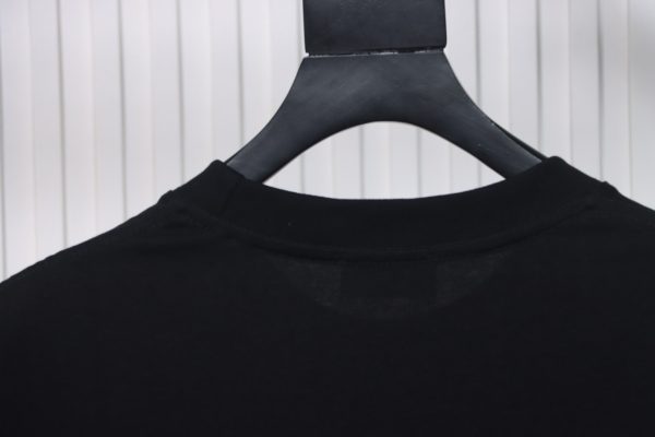 Balenciaga Hot Diamond Earphone Short Sleeve Black - Image 6