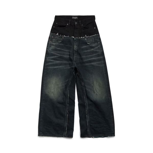 Balenciaga Layered Denim Jeans - Image 2