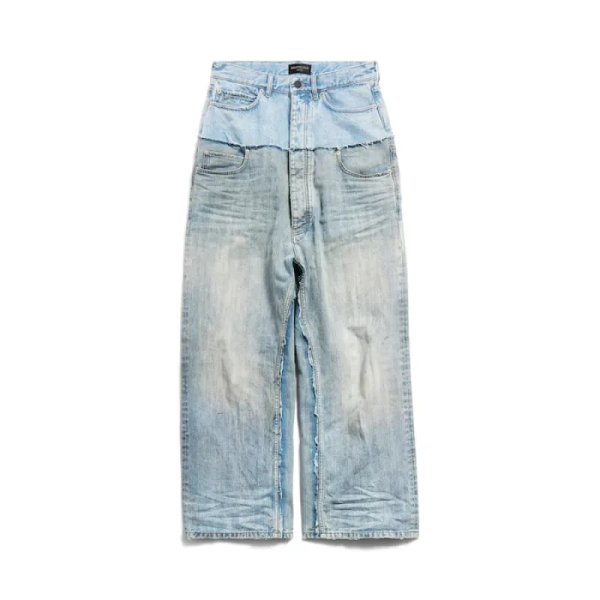 Balenciaga Layered Denim Jeans - Image 3