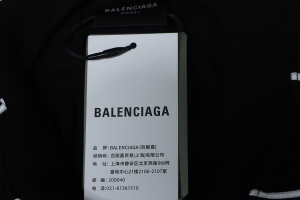 Balenciaga Lion Crest Soccer T-Shirt Black - Image 9