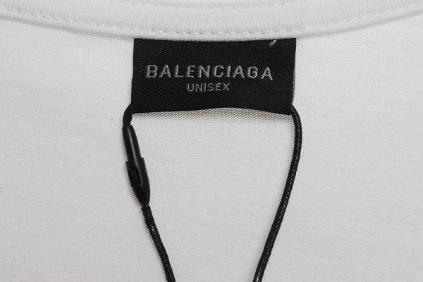 Balenciaga Sunset Beach Tower Short Sleeve White - Image 7