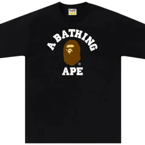 BAPE College Tee Black