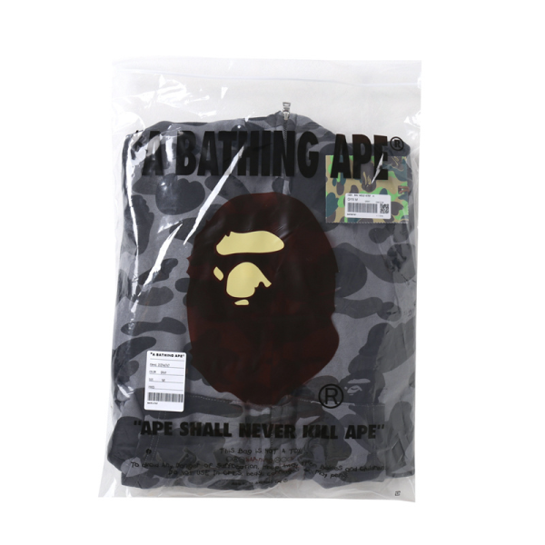 BAPE Color Camo Shark Zip Hoodie Black 4580793319054 - Image 5