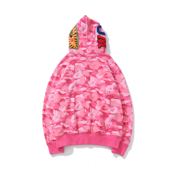 BAPE Flame Camouflage Hoodie - Image 4