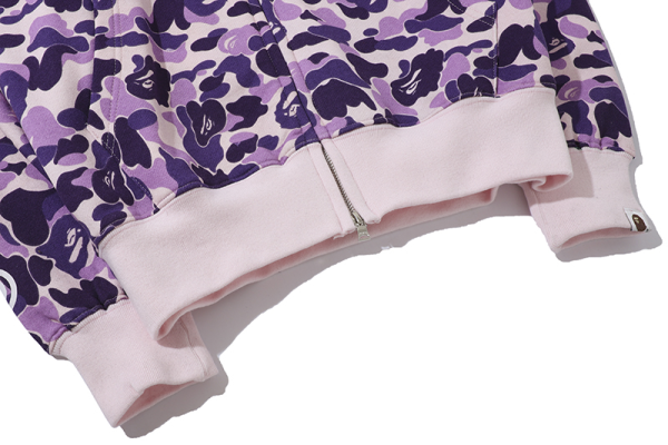BAPE Purple Camouflage Hooded Hoodie - Image 5