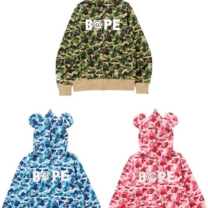 BAPE x Bearbrick ABC Bape Hoodie
