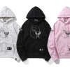BAPE x Inter Miami CF Camo Pullover Hoodie Pink