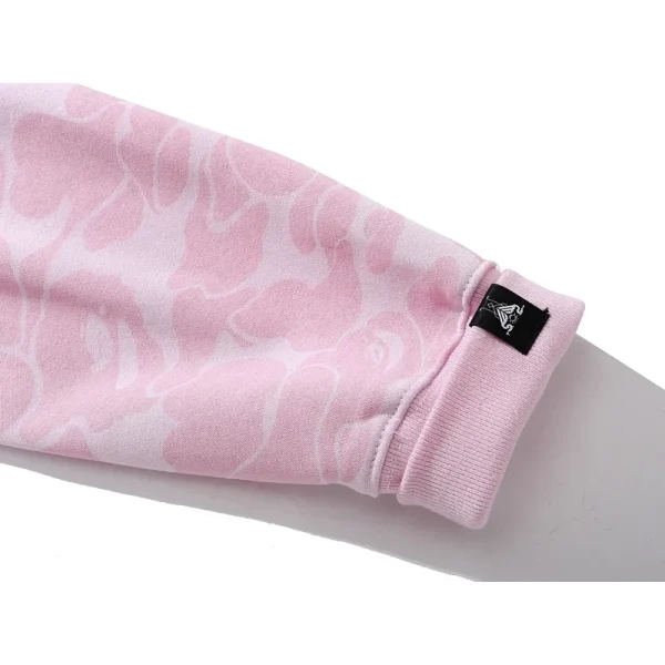 BAPE x Inter Miami CF Camo Pullover Hoodie Pink - Image 10
