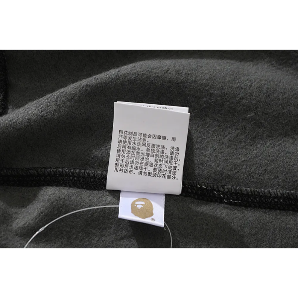 BAPE x NBHD Skull Black And Gold Hoodie - Image 12