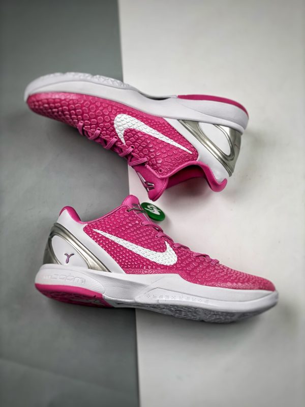 Nike Kobe 6 Kay Yow Think Pink - Image 2