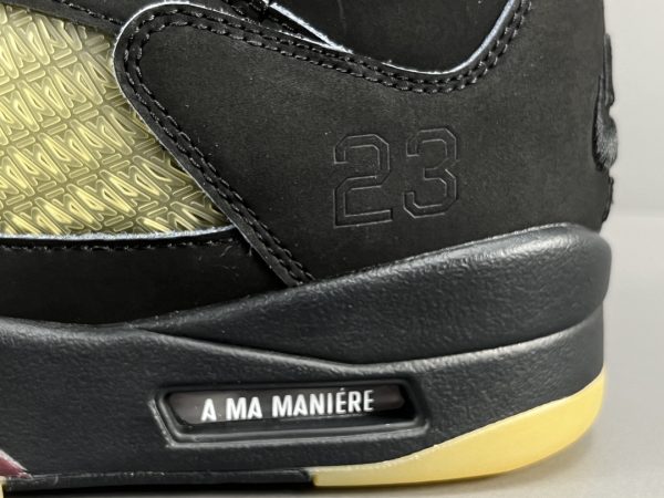 A Ma Maniere Jordan Air Jordan 5 “Black “ - Image 14
