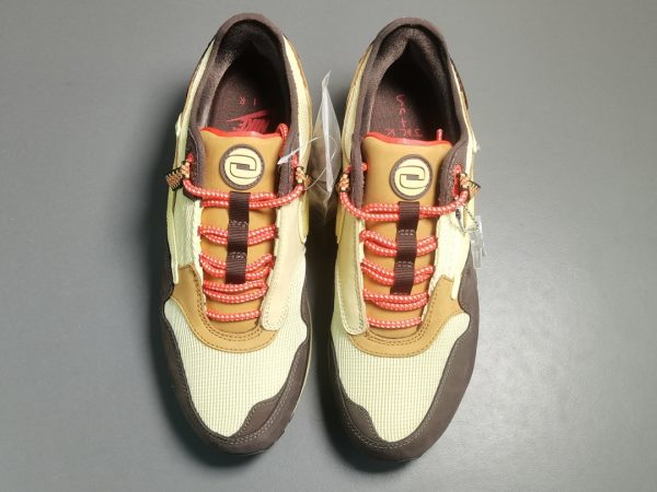 Travis Scott X Nike Air Max 1 ＂BaroqueBrown＂ - Image 4