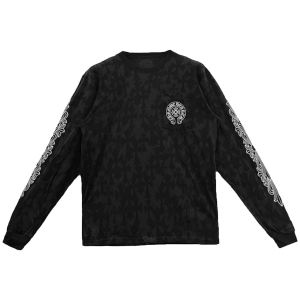 Chrome Hearts Cemetery Motif L/S Tee "Black"