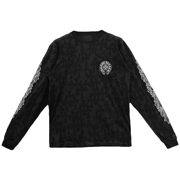 Chrome Hearts Cemetery Motif L/S Tee "Black"