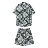 Chrome Hearts Cross Silk Shirt