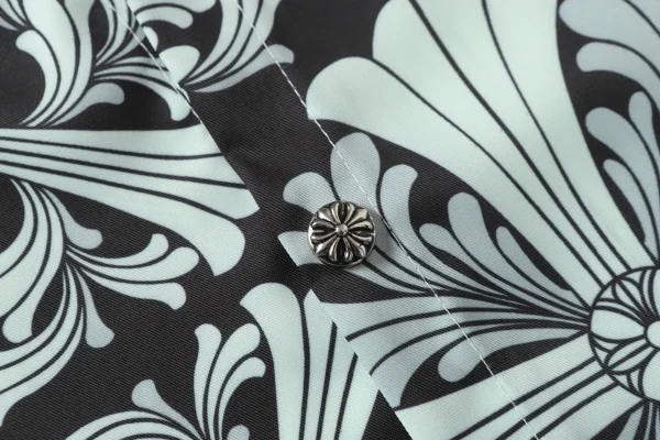 Chrome Hearts Cross Silk Shirt - Image 9