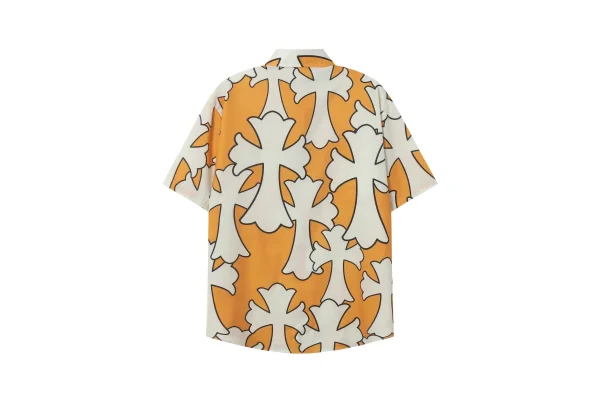 Chrome Hearts Cross Silk Shirt - Image 4