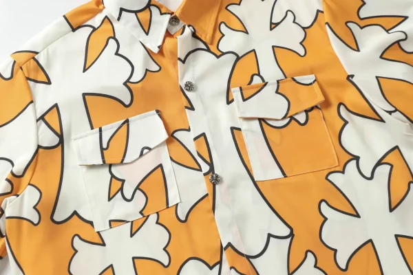 Chrome Hearts Cross Silk Shirt - Image 13