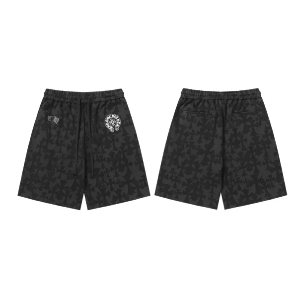Chrome Hearts Cross Sweatshorts #2290 Black - Image 3