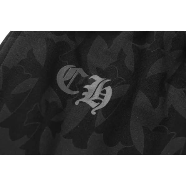 Chrome Hearts Cross Sweatshorts #2290 Black - Image 8