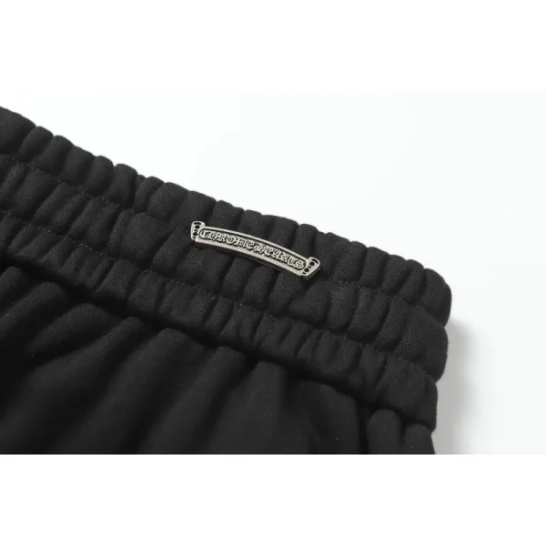 Chrome Hearts Embroidered SweatShorts #2287 Black - Image 5