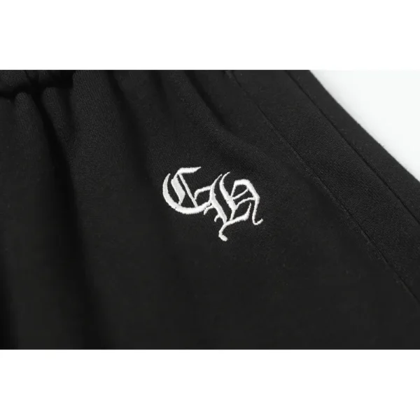 Chrome Hearts Embroidered SweatShorts #2287 Black - Image 6