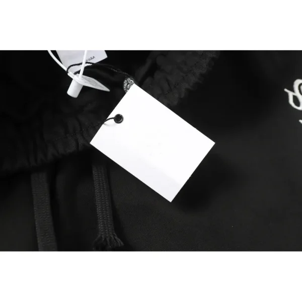 Chrome Hearts Embroidered SweatShorts #2287 Black - Image 14