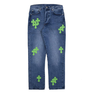 Chrome Hearts Firmranch Applique Cross Pants