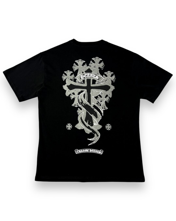 Chrome Hearts T-shirt Black/White - Image 2