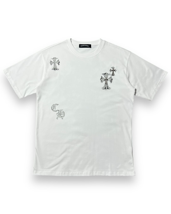 Chrome Hearts T-shirt Black/White - Image 3