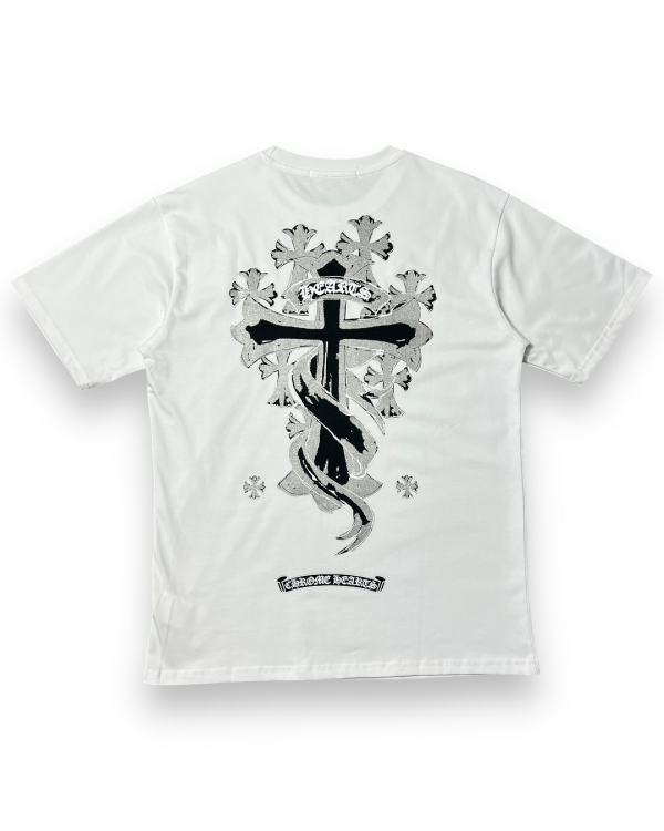 Chrome Hearts T-shirt Black/White - Image 4