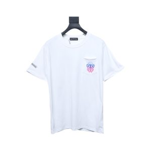 Chrome Hearts White Colorful Sanskrit Sword T-shirt