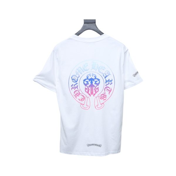 Chrome Hearts White Colorful Sanskrit Sword T-shirt - Image 4