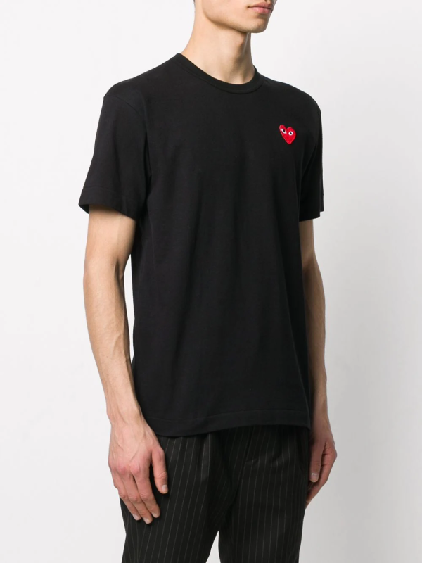 COMME Des GARÇONS PLAY Black Heart T-Shirt - Image 4