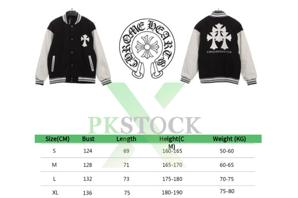 Chrome Hearts Black Silver Dagger Leather Jacket - Image 3