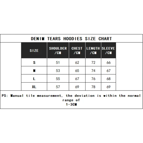 Denim Tears Big Cotton Wreath Sweatshirt Black - Image 3