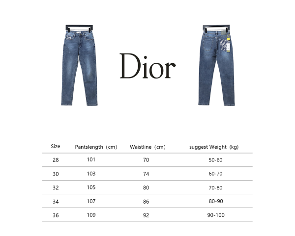 Dior jeans pk0307 - Image 2