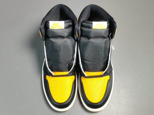 Air Jordan 1 High OG “Yellow Toe” Retro Casual Basketball Shoes - Image 17