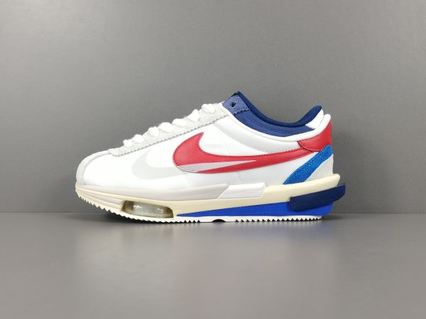 Sacai x Nike Cortez SP “White and University”