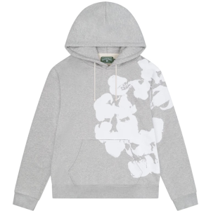 Denim Tears Big Cotton Wreath Sweatshirt Grey