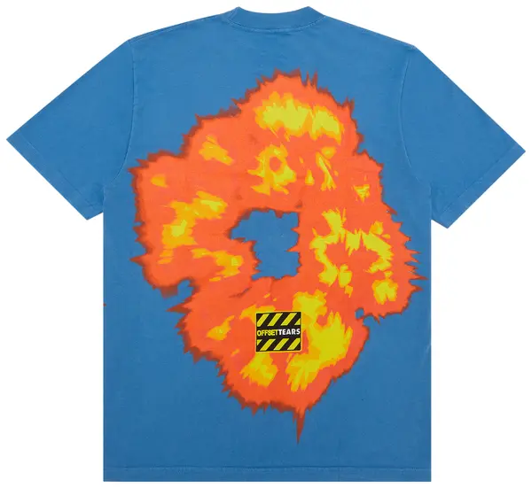 Denim Tears x Offset Set It Off #2 T-Shirt 'Blue' - Image 2
