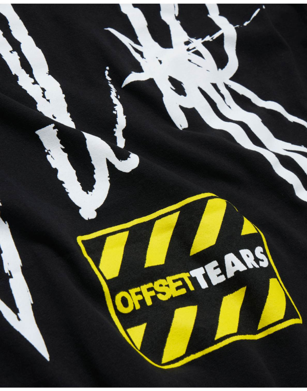 Denim Tears x Offset Set It Off #3 T-shirt Black - Image 3