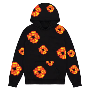 Denim Tears x Offset Wreath Hoodie Black