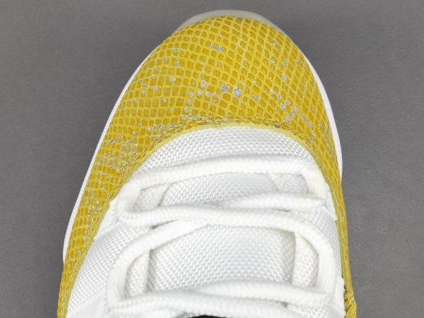 Air Jordan 11 Retro Low＂Yellow Snakeskin ＂ - Image 9