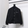 Dior 24Fw graffiti signature baseball jacket