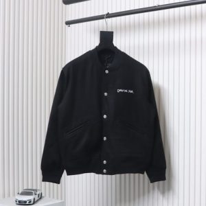 Dior 24Fw graffiti signature baseball jacket