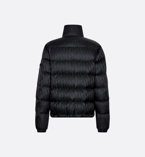 Dior Oblique Down Jacket Black Technical Jacquard - Image 2